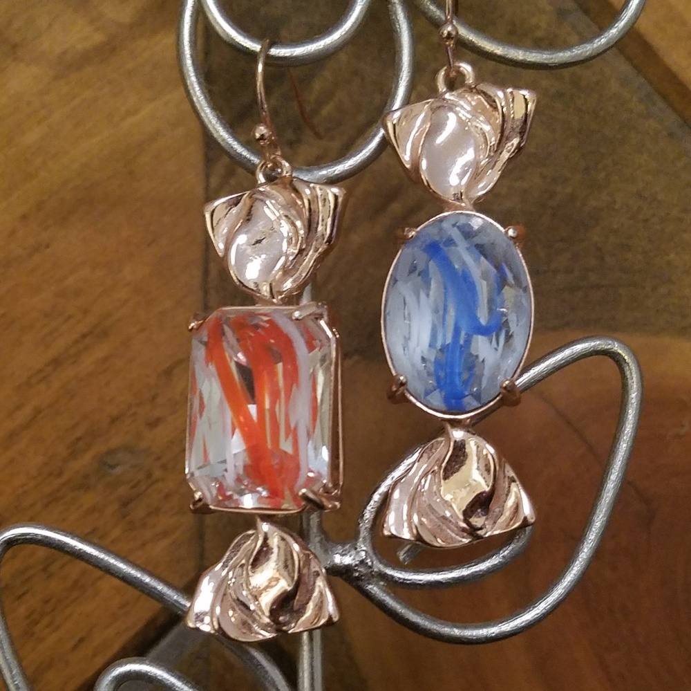 Betsey Johnson Wrapped Candy Earrings